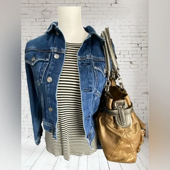 Coach Limited Edition XL North South Tote in Bronze Copper - Picture 7 of 15